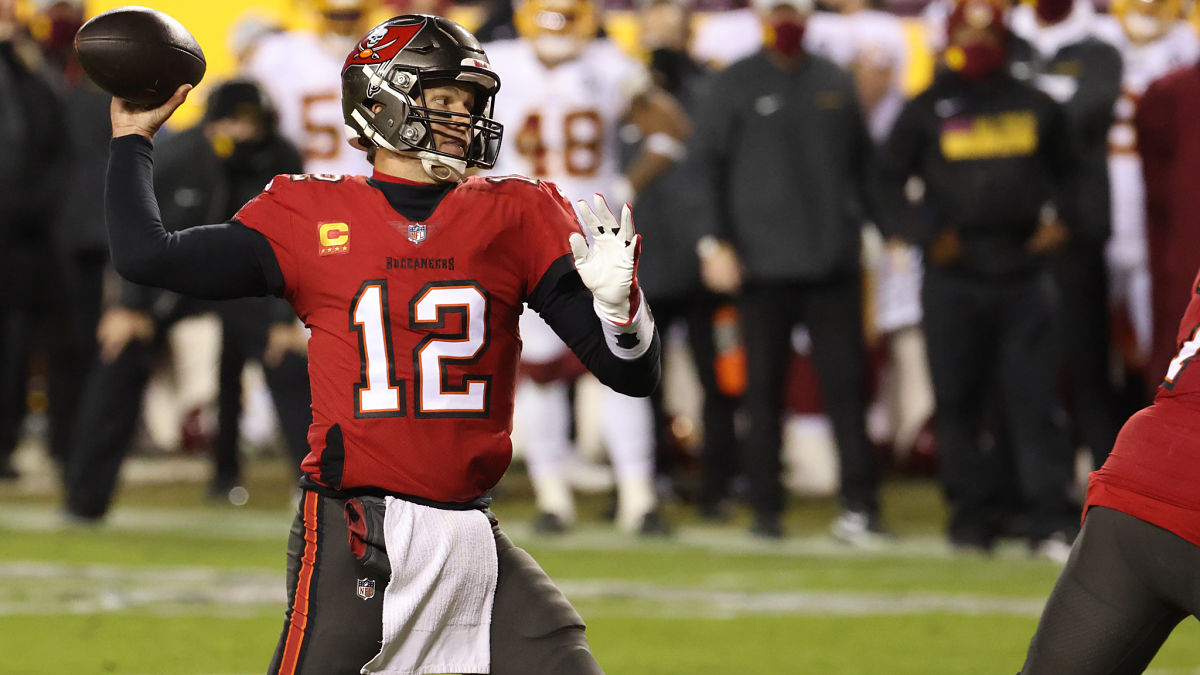 Tampa Bay Buccaneers quarterback Tom Brady