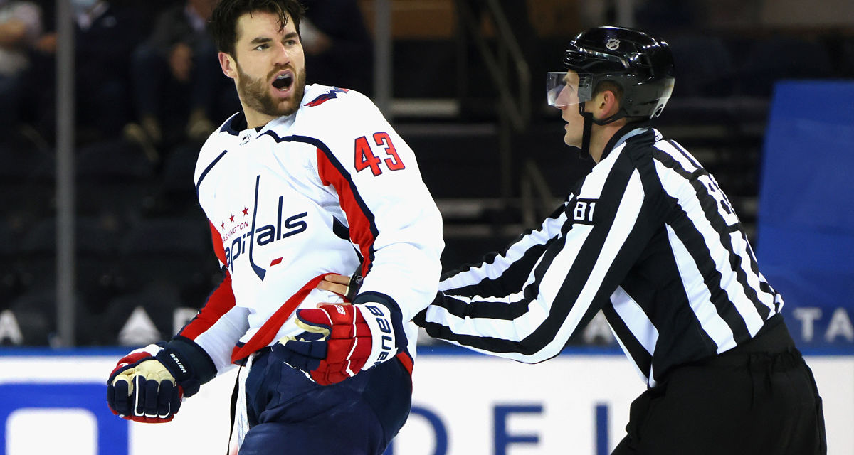 Washington Capitals forward Tom Wilson