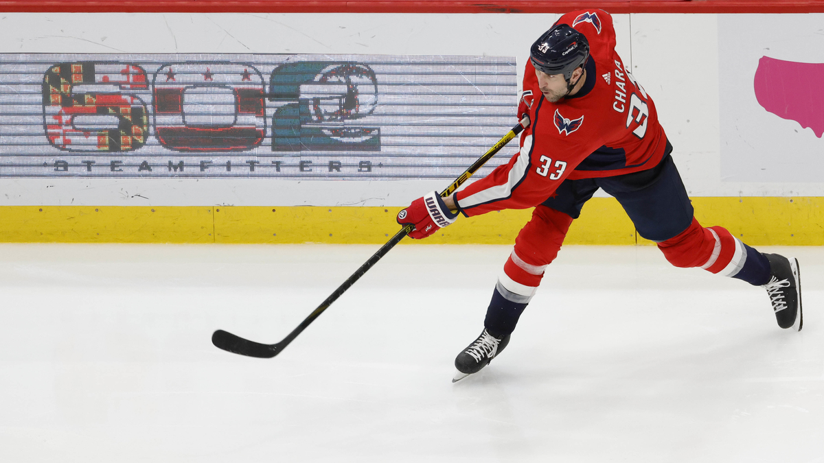 Washington Capitals defenseman Zdeno Chara