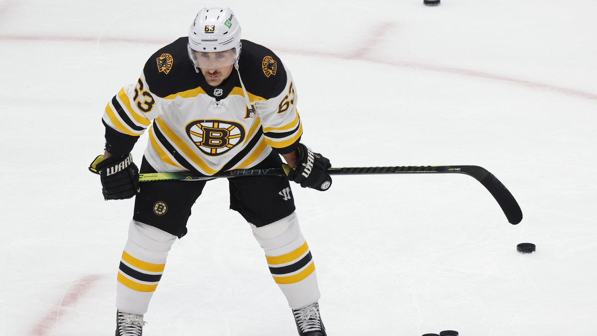 Boston Bruins left wing Brad Marchand