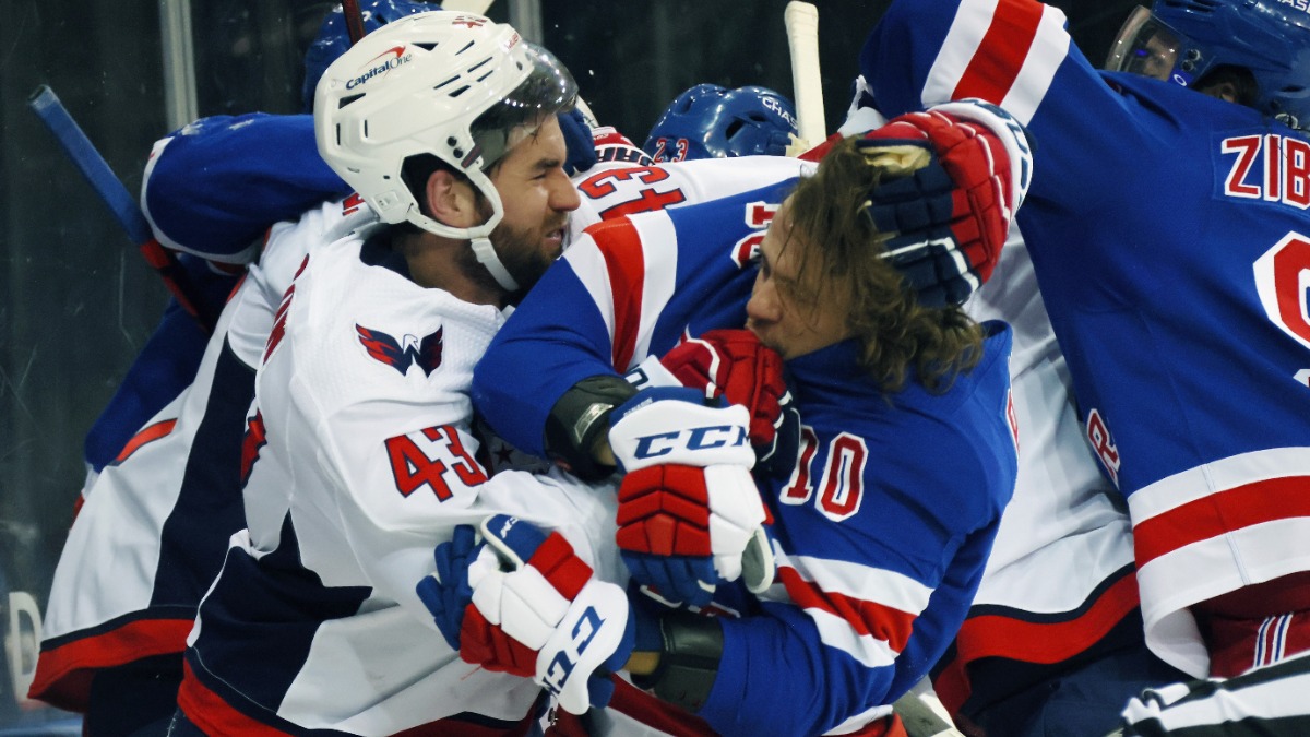 Washington Capitals forward Tom Wilson