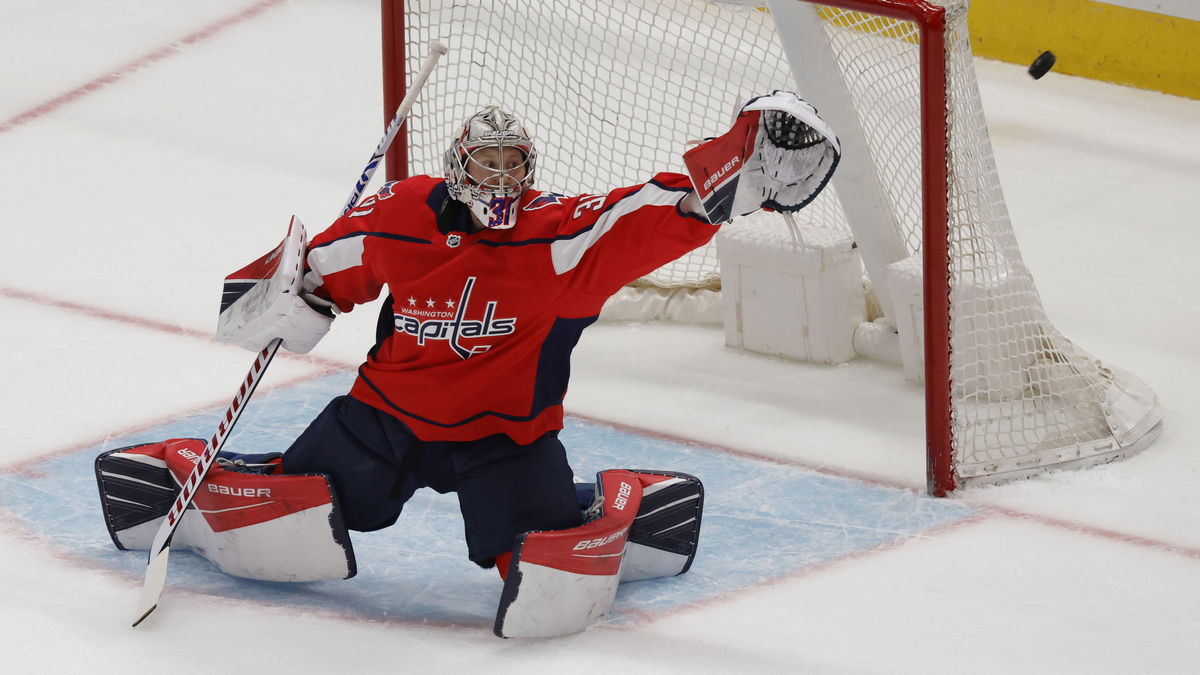 Washington Capitals goaltender Craig Anderson