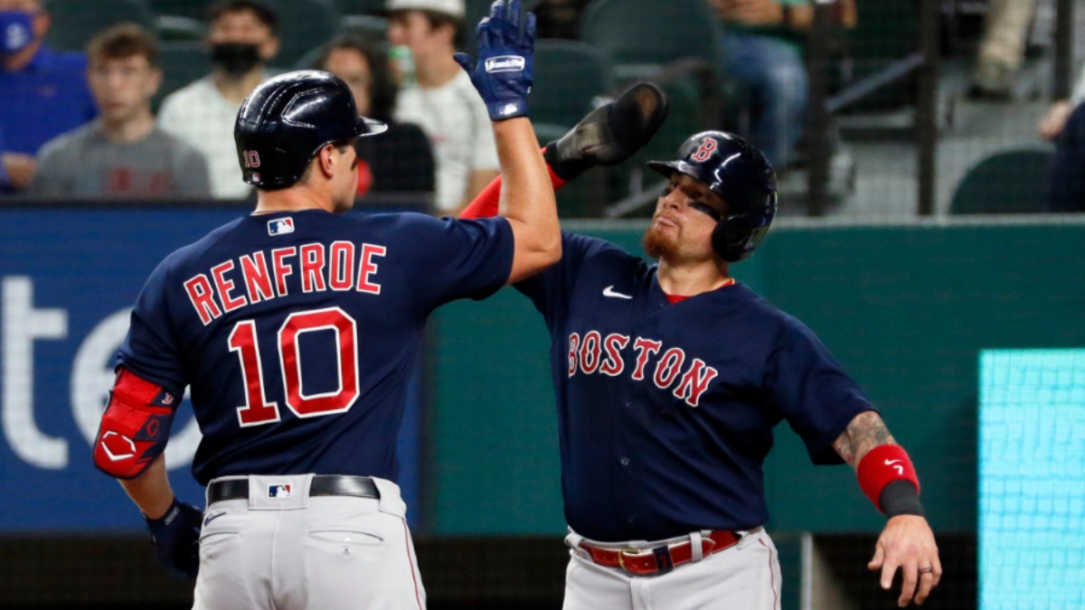 Boston Red Sox right fielder Hunter Renfroe