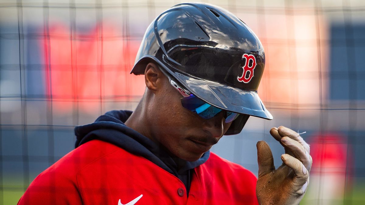 Boston Red Sox infielder Jeter Downs