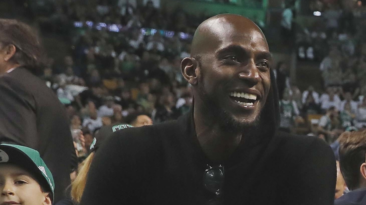Former Boston Celtics star Kevin Garnett