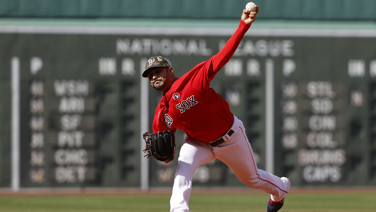 Boston Red Sox pitcher Martin Perez