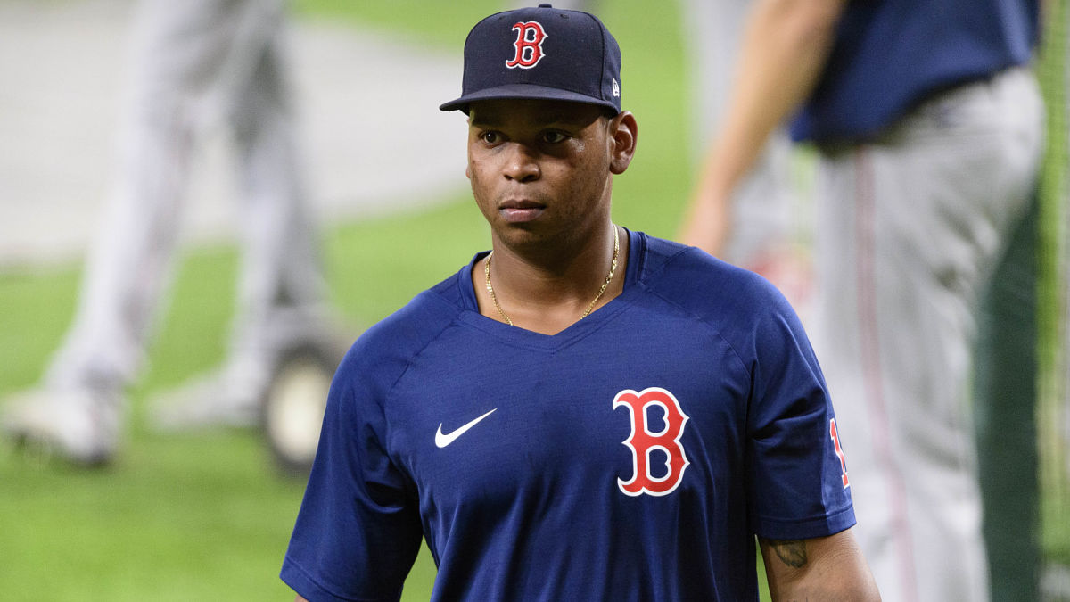 Boston Red Sox third baseman Rafael Devers