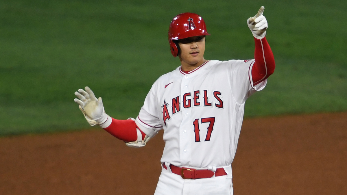 Los Angeles Angels designated hitter Shohei Ohtani