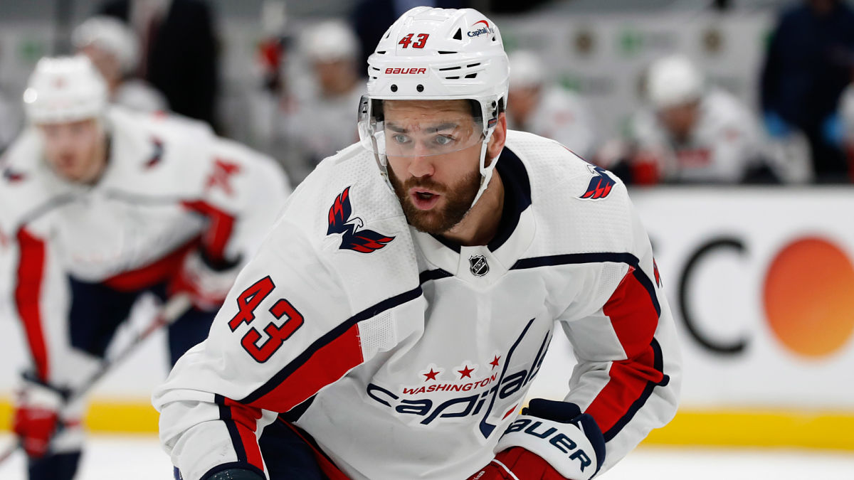 Washington Capitals forward Tom Wilson