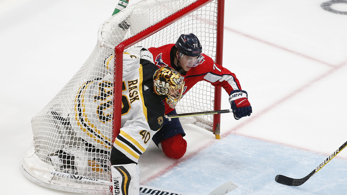 Boston Bruins goaltender Tuukka Rask