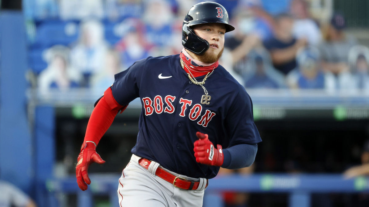 Boston Red Sox outfielder Alex Verdugo