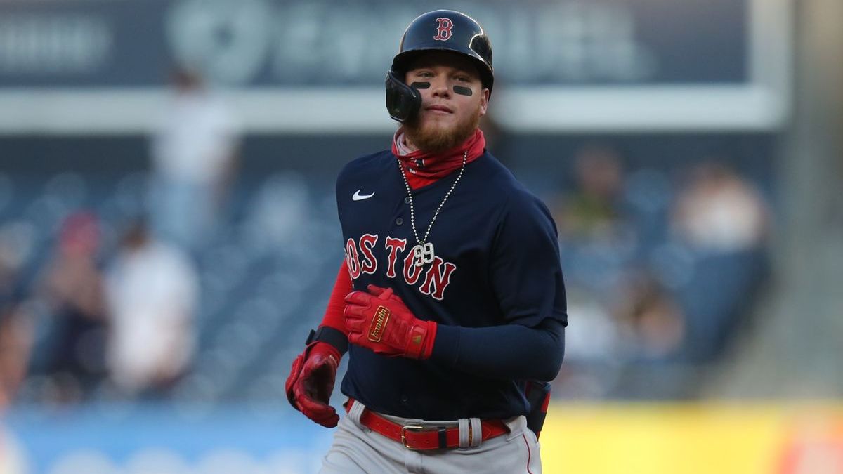 Boston Red Sox outfielder Alex Verdugo