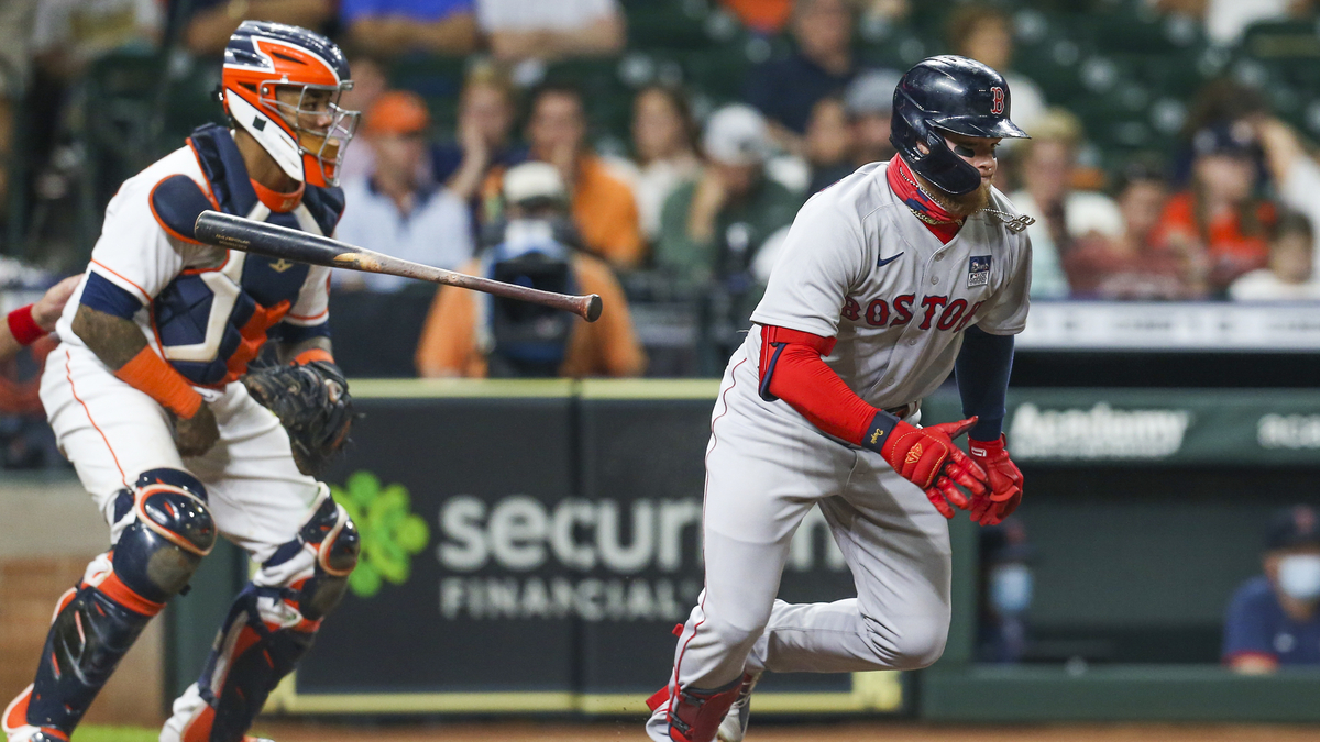 Boston Red Sox Left Fielder Alex Verdugo
