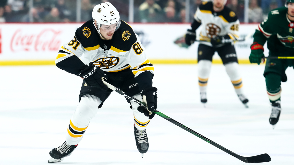 Boston Bruins Forward Anton Blidh