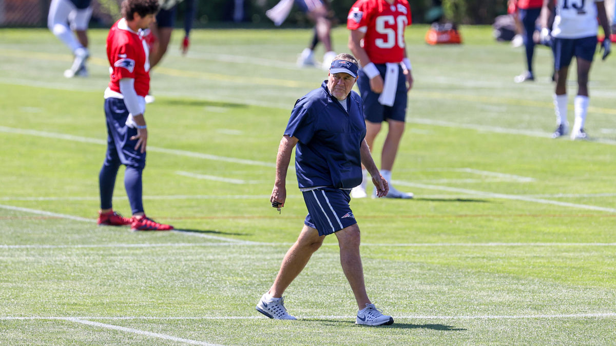New England Patriots head coach Bill Belichick