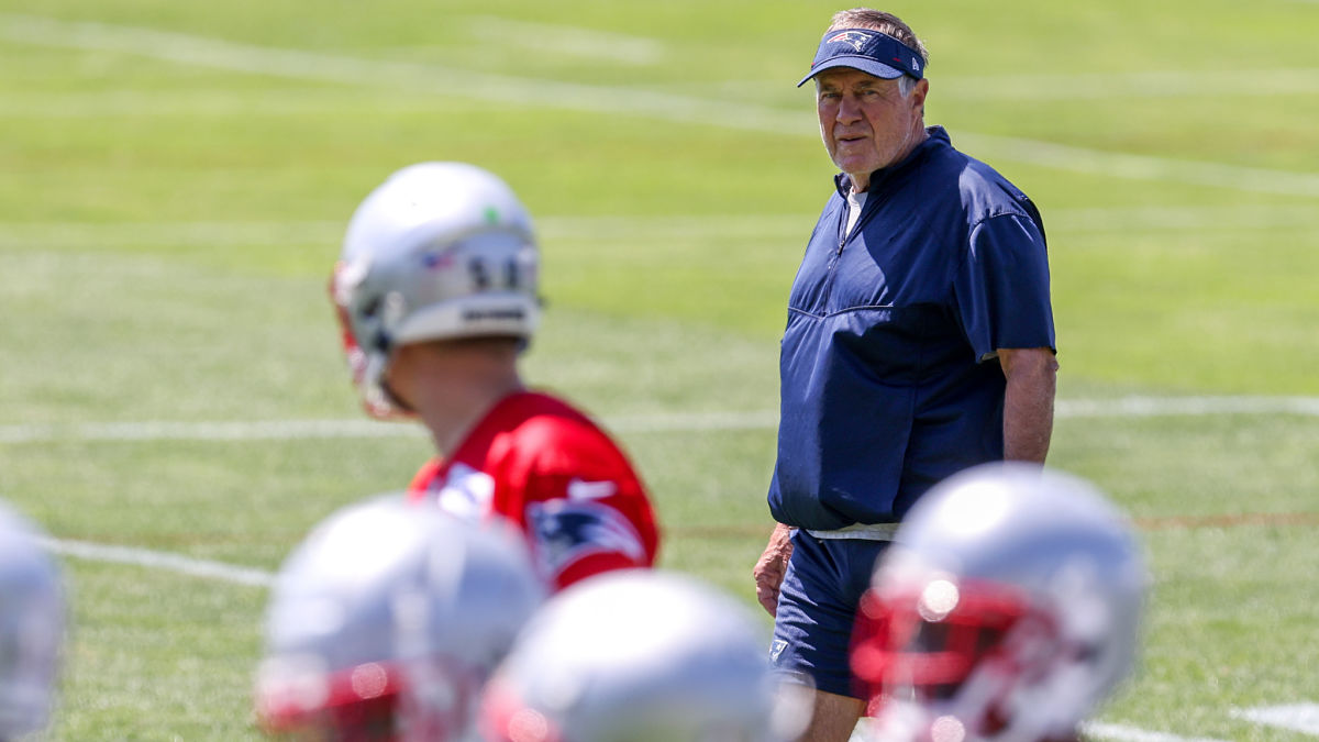 New England Patriots head coach Bill Belichick