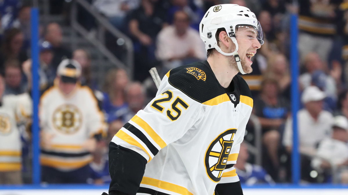 Boston Bruins Defenseman Brandon Carlo