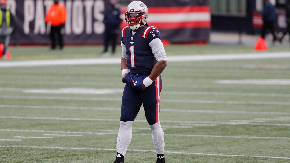 New England Patriots quarterback Cam Newton