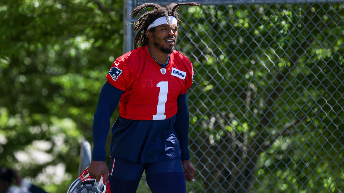 New England Patriots quarterback Cam Newton