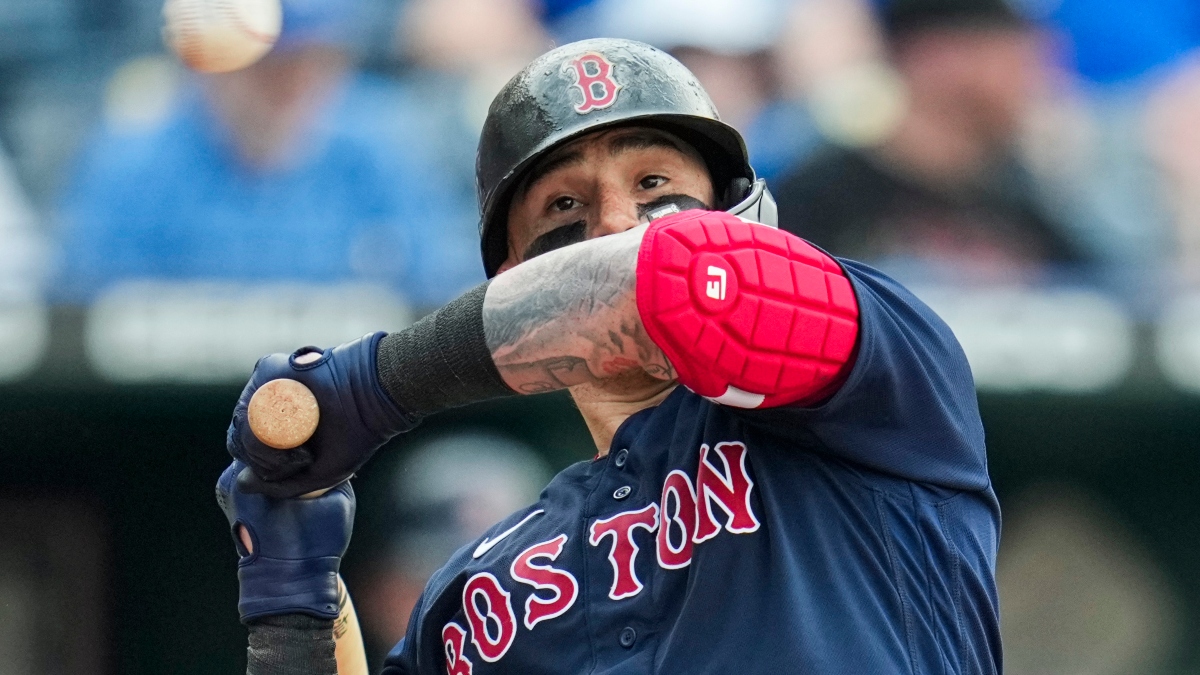 Boston Red Sox catcher Christian Vázquez