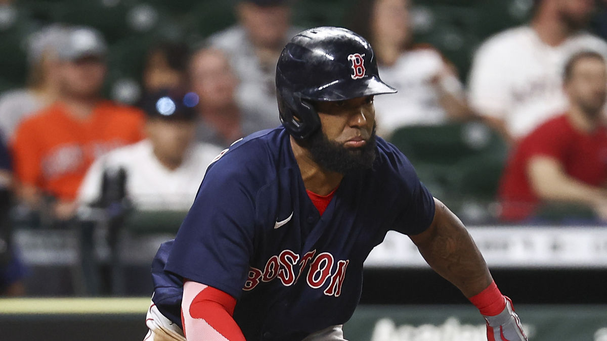 Boston Red Sox utility player Danny Santana