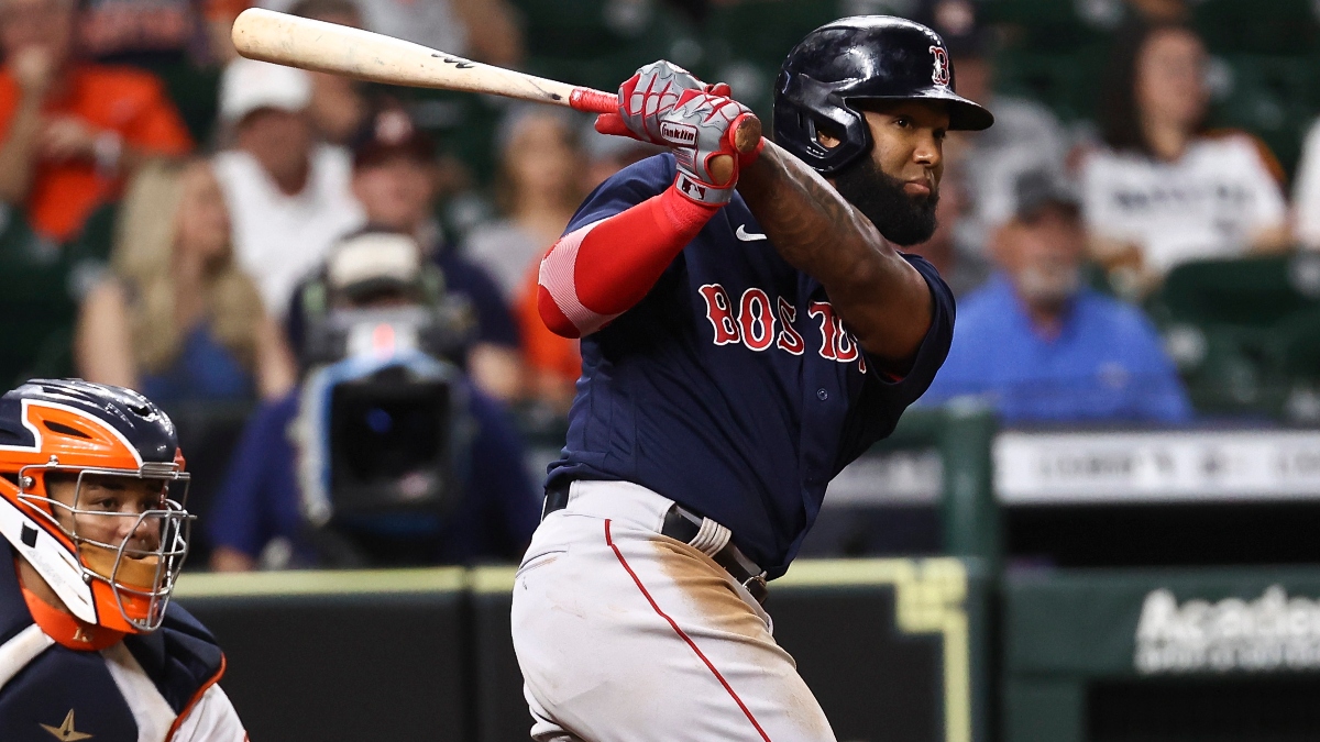 Boston Red Sox infielder Danny Santana