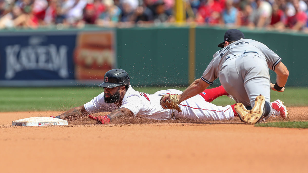 Boston Red Sox utility man Danny Santana