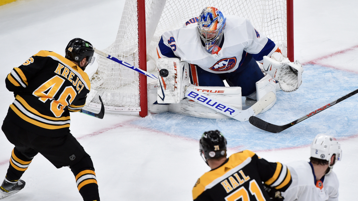 New York Islanders Goalie Semyon Varlamov
