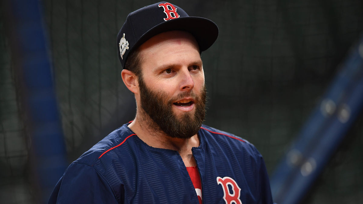 Former Boston Red Sox second baseman Dustin Pedroia