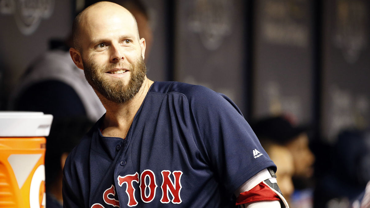Former Boston Red Sox second baseman Dustin Pedroia