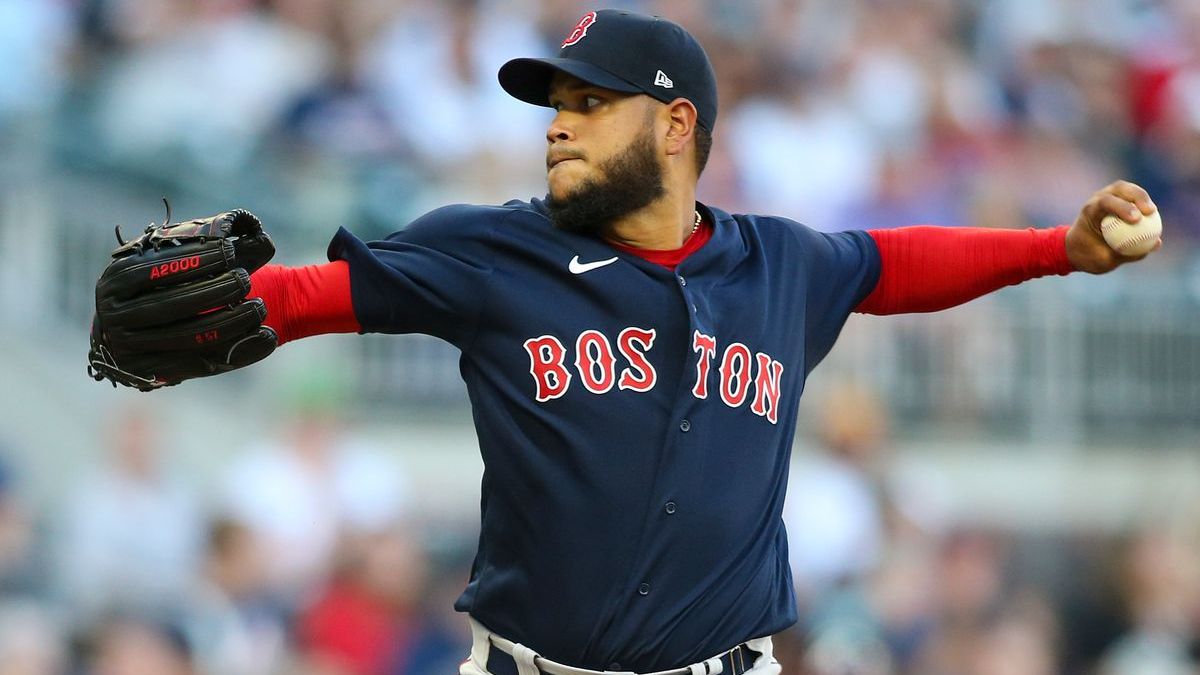 Boston Red Sox pitcher Eduardo Rodriguez