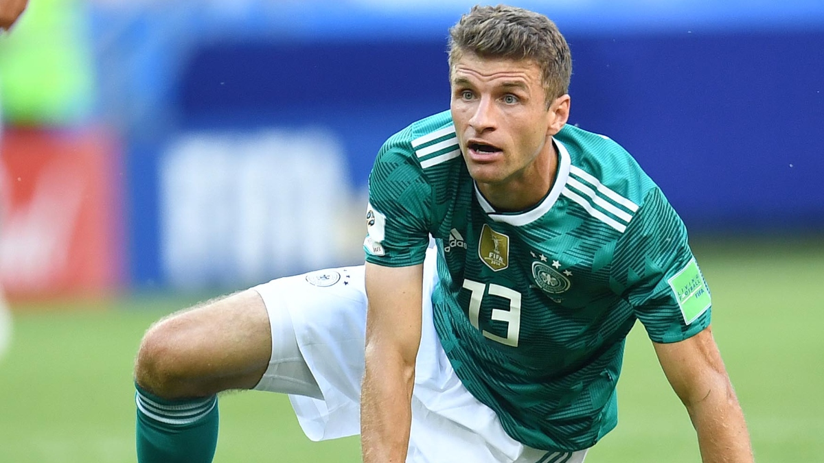 Germany midfielder Thomas Muller