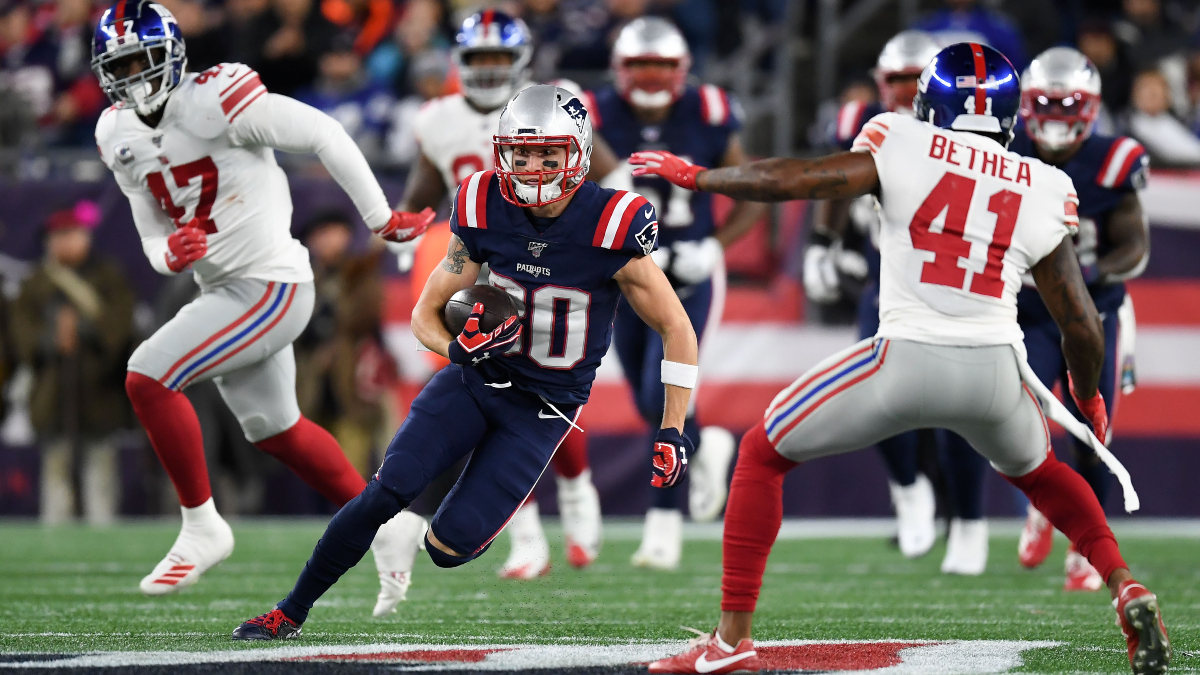 New England Patriots wide receiver Gunner Olszewski