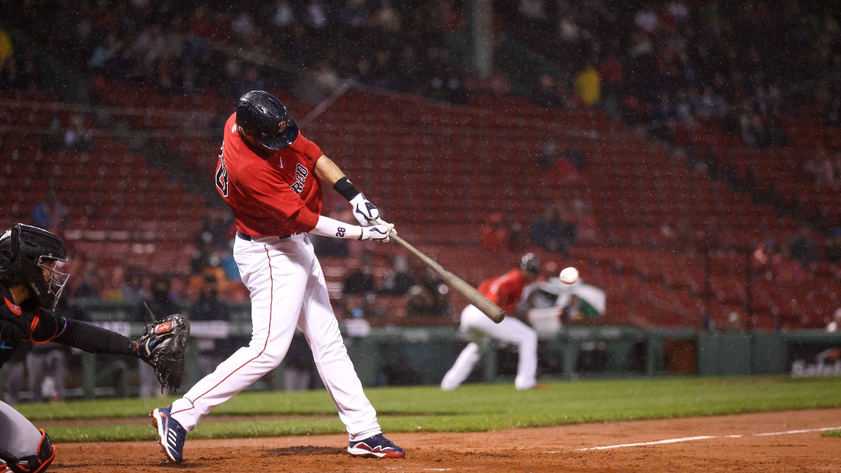 Boston Red Sox designated hitter J.D. Martinez