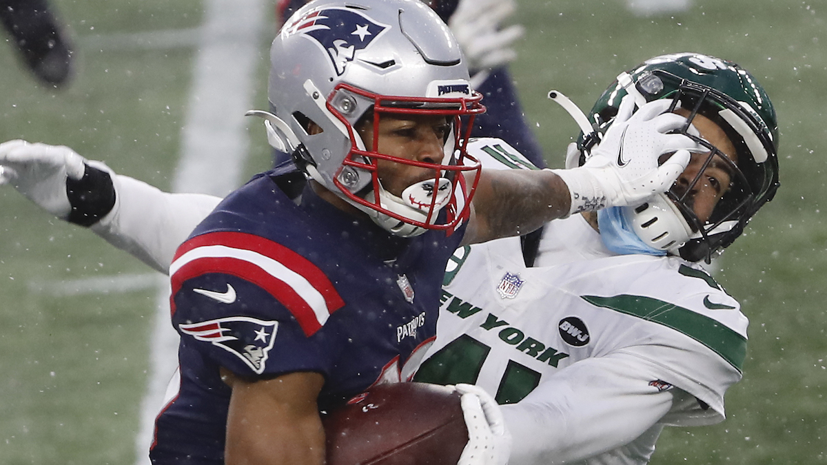 Patriots wide receiver Jakobi Meyers