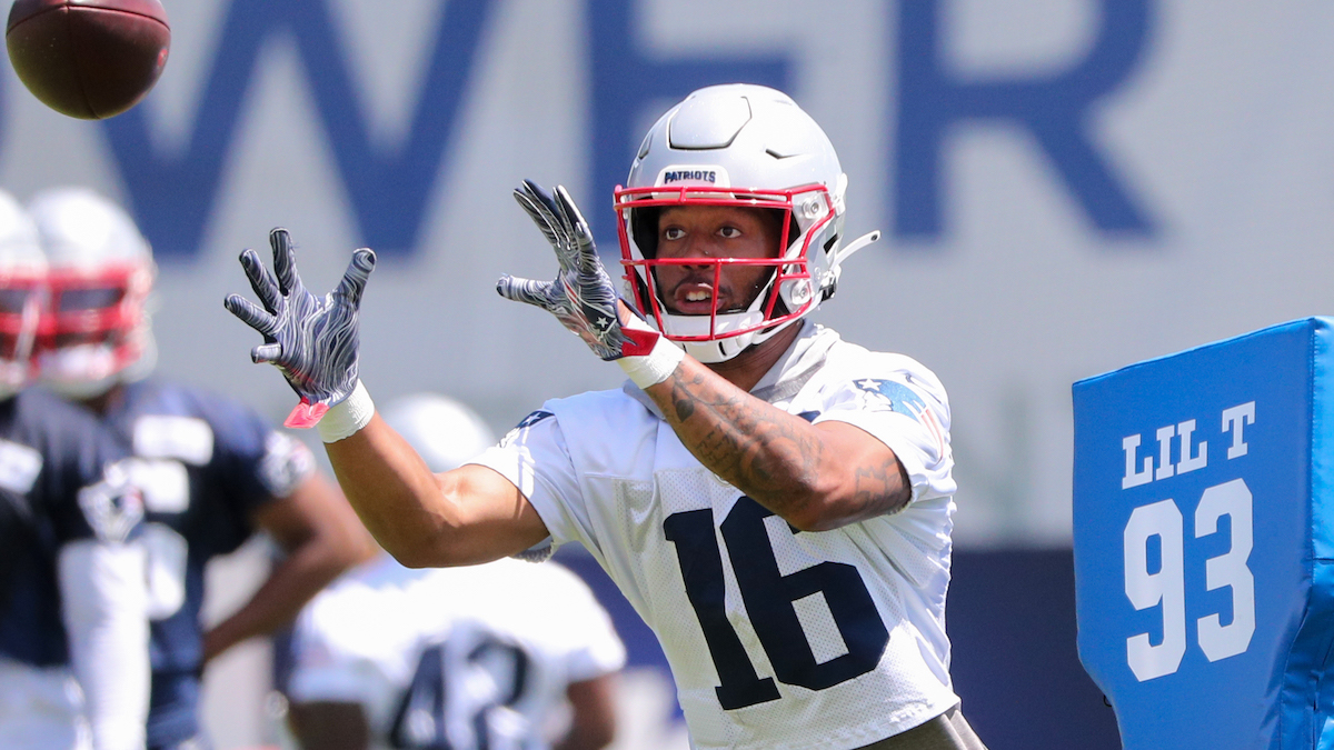 Patriots wide receiver Jakobi Meyers