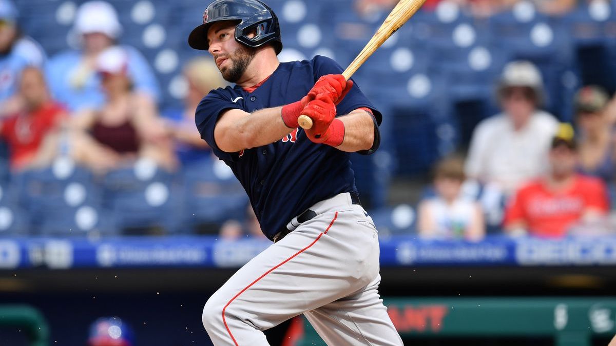 Boston Red Sox catcher Kevin Plawecki