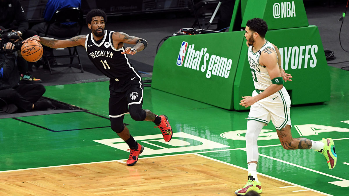 Brooklyn Nets guard Kyrie Irving