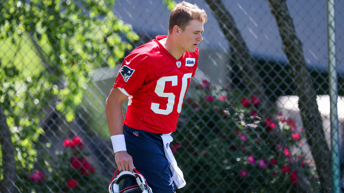 New England Patriots quarterback Mac Jones