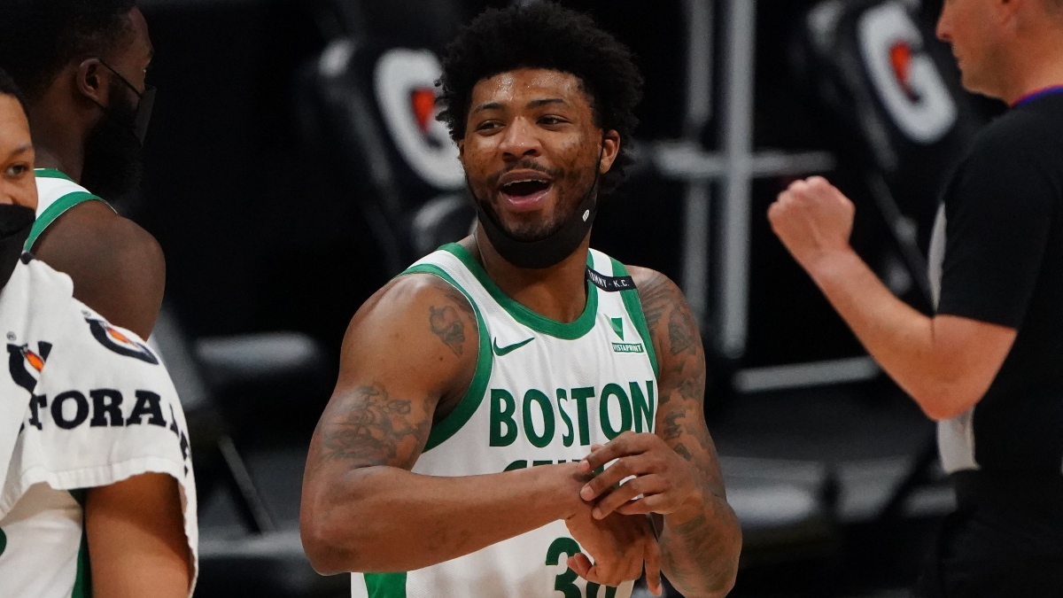 Boston Celtics guard Marcus Smart