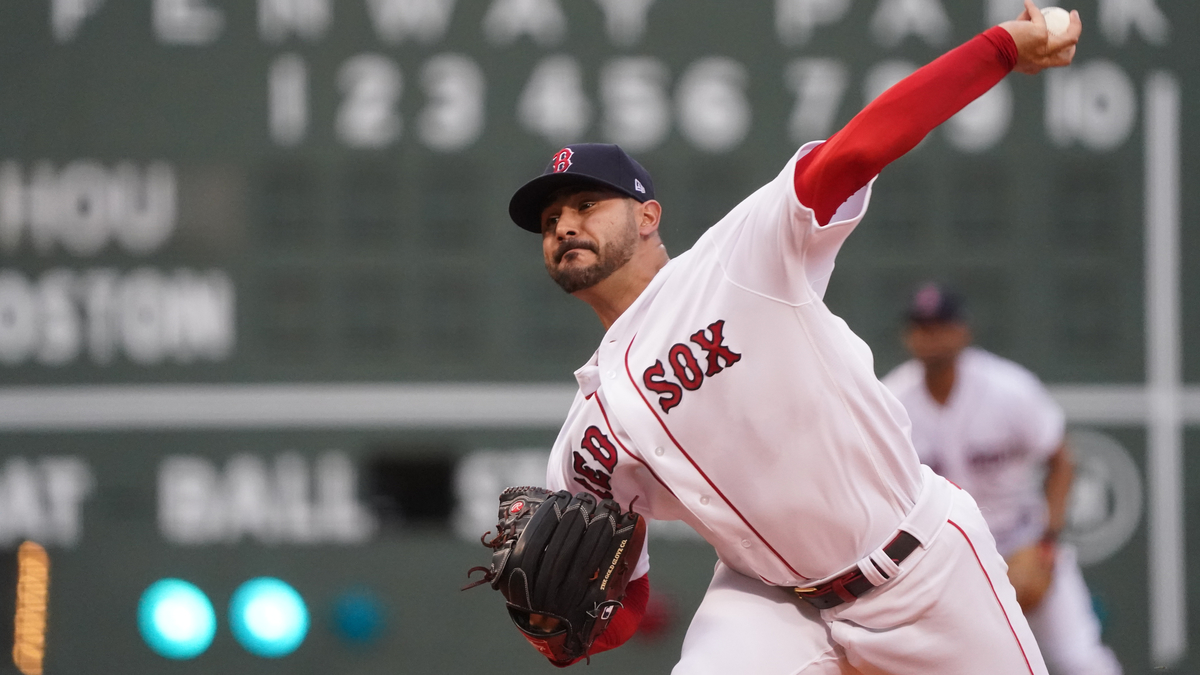 Boston Red Sox starting pitcher Martín Pérez