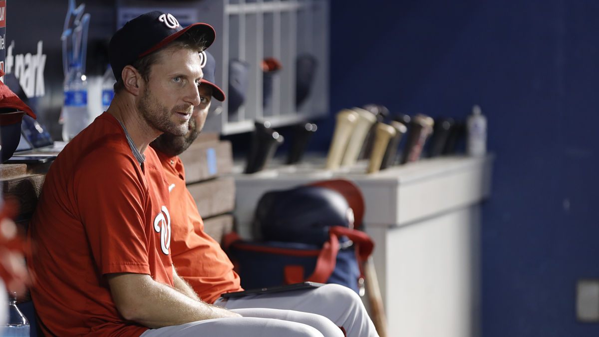 Washington Nationals pitcher Max Scherzer