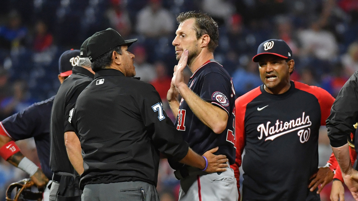 Washington Nationals pitcher Max Scherzer