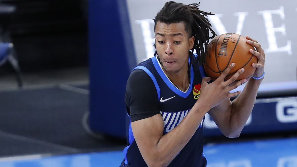 Boston Celtics center Moses Brown