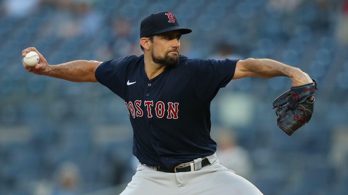 Boston Red Sox pitcher Nathan Eovaldi