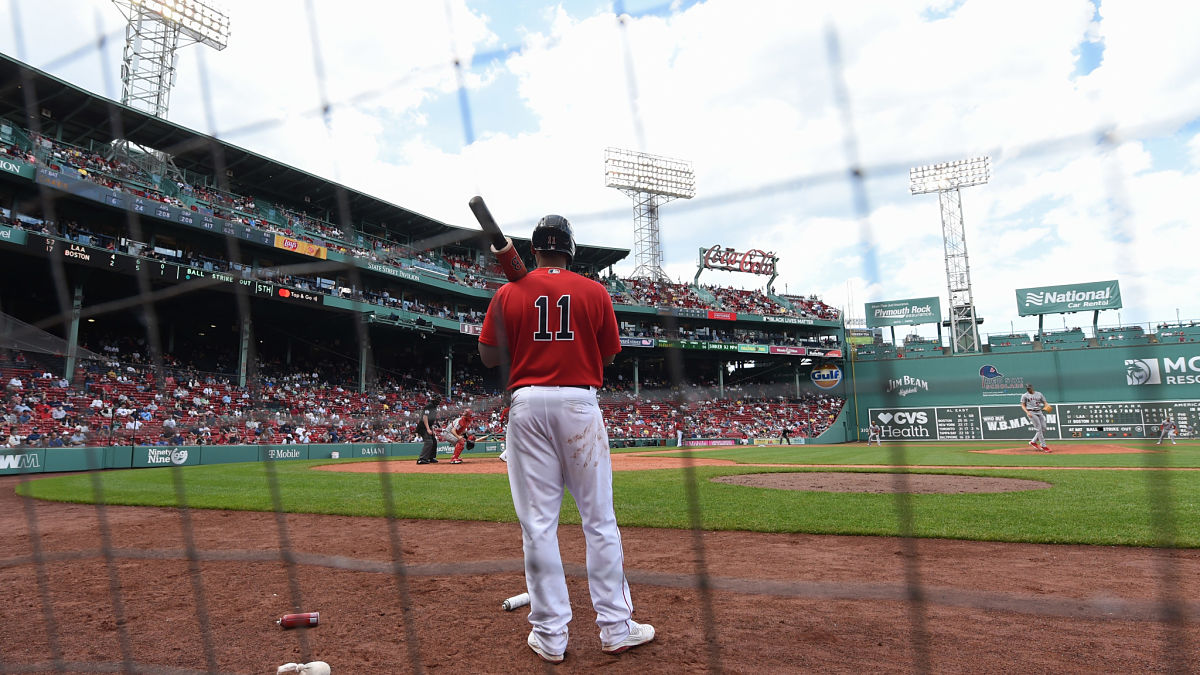 Boston Red Sox third baseman Rafael Devers