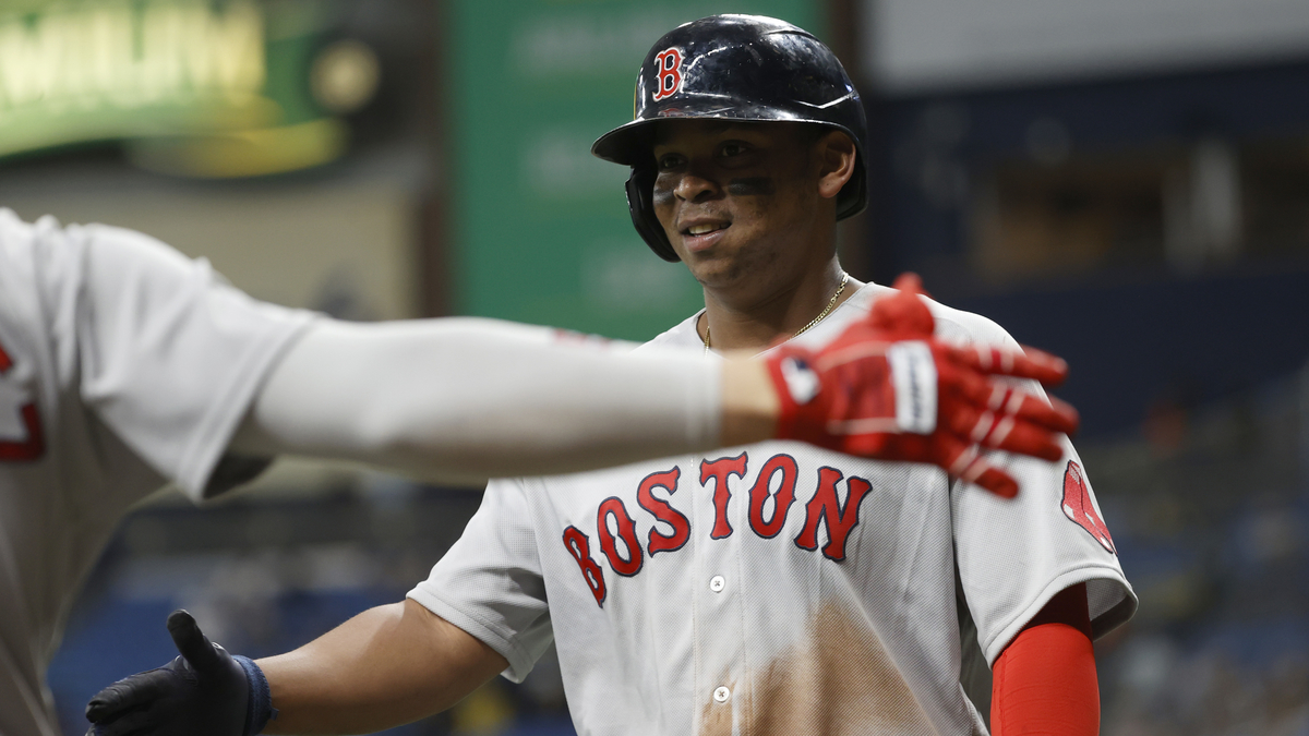 Boston Red Sox third baseman Rafael Devers