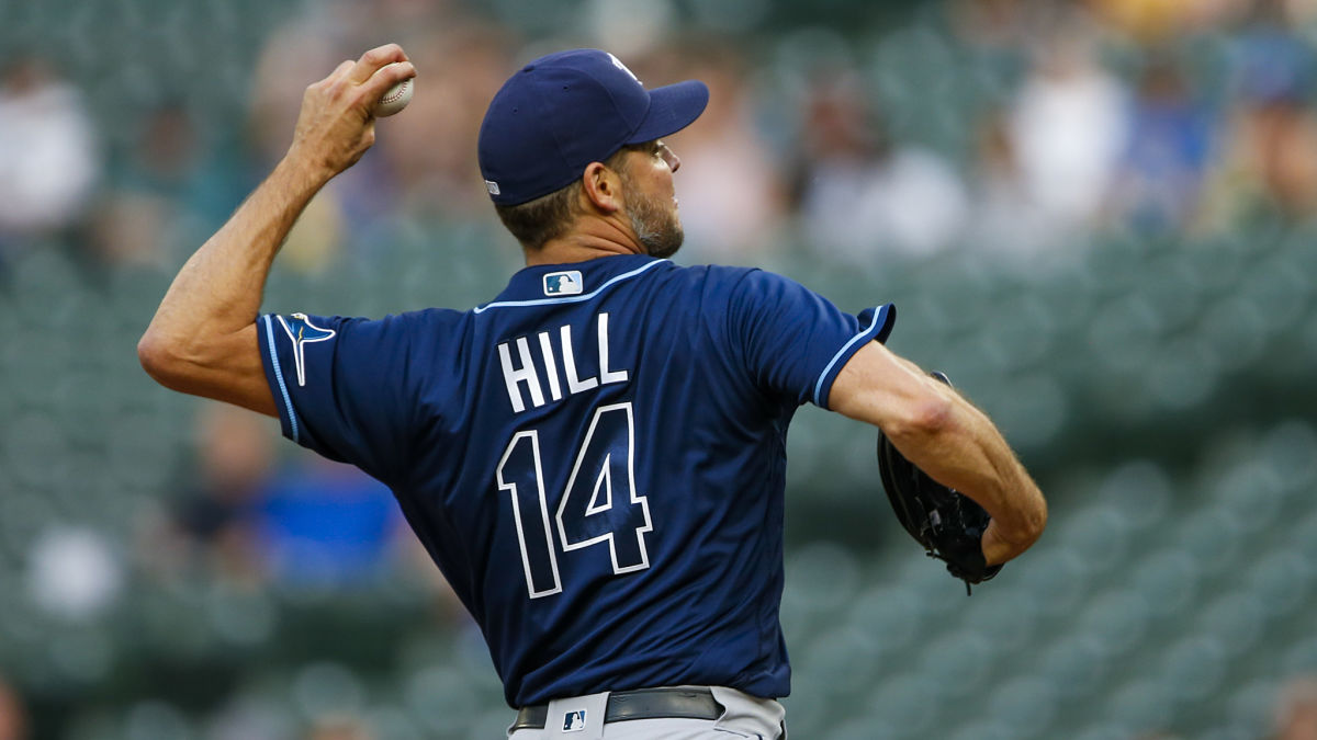 Tampa Bay Rays pitcher Rich Hill