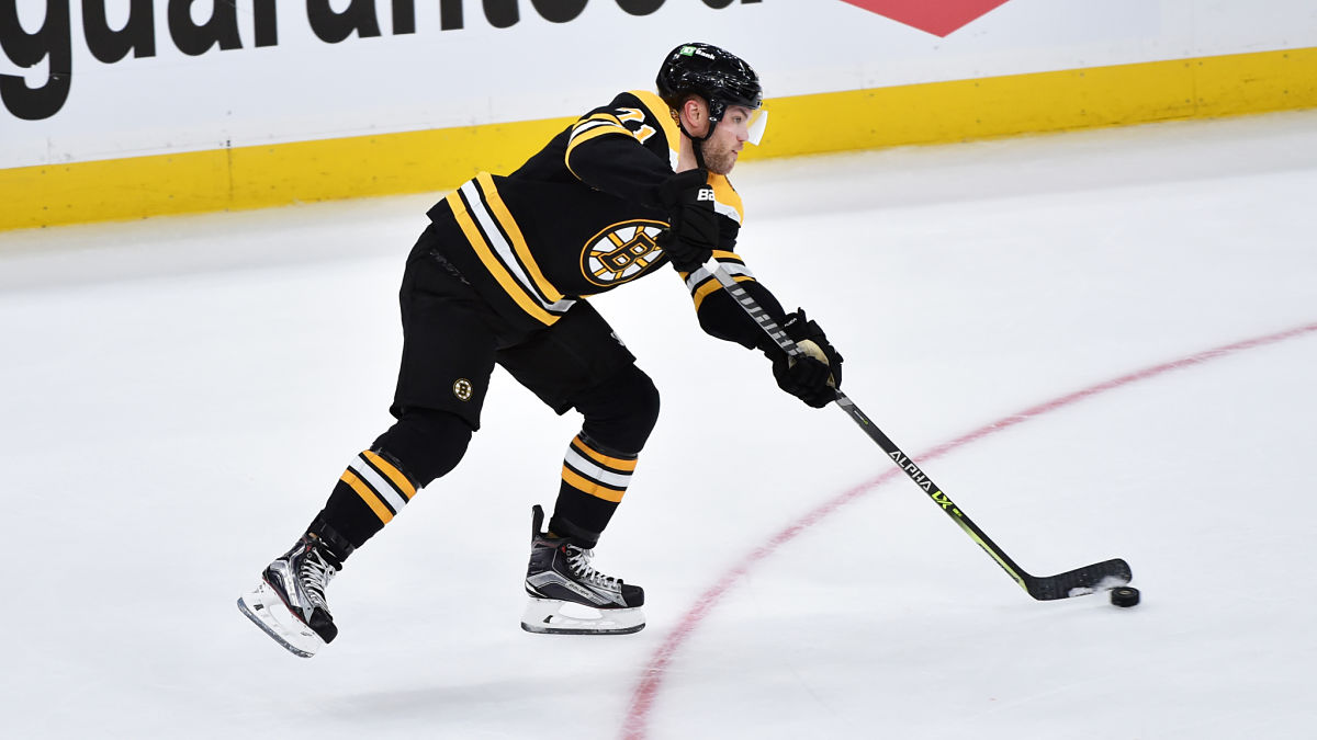 Boston Bruins left wing Taylor Hall