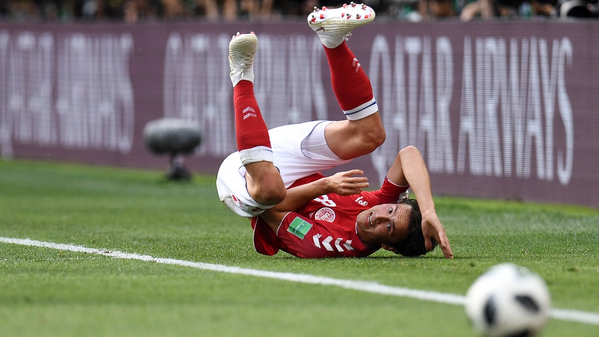 Denmark midfielder Thomas Delaney